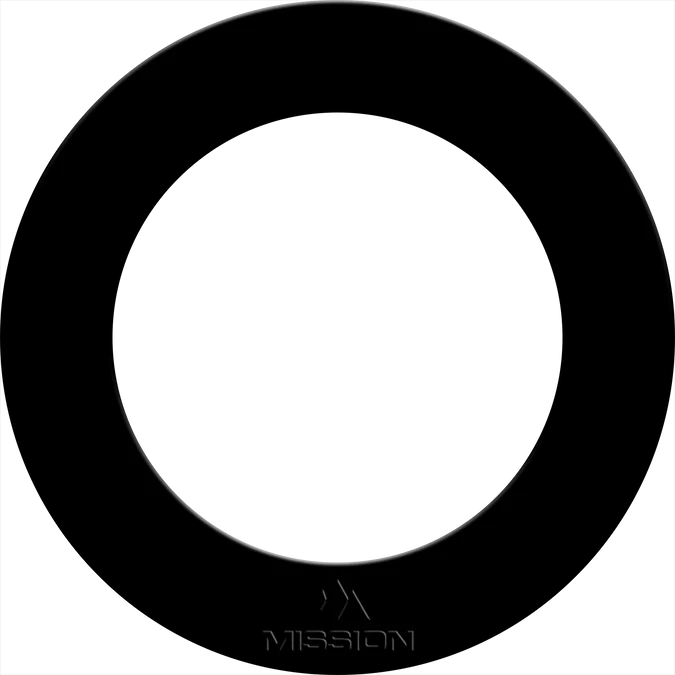 Mission Dartboard Surround - Auffangring - Schwarz