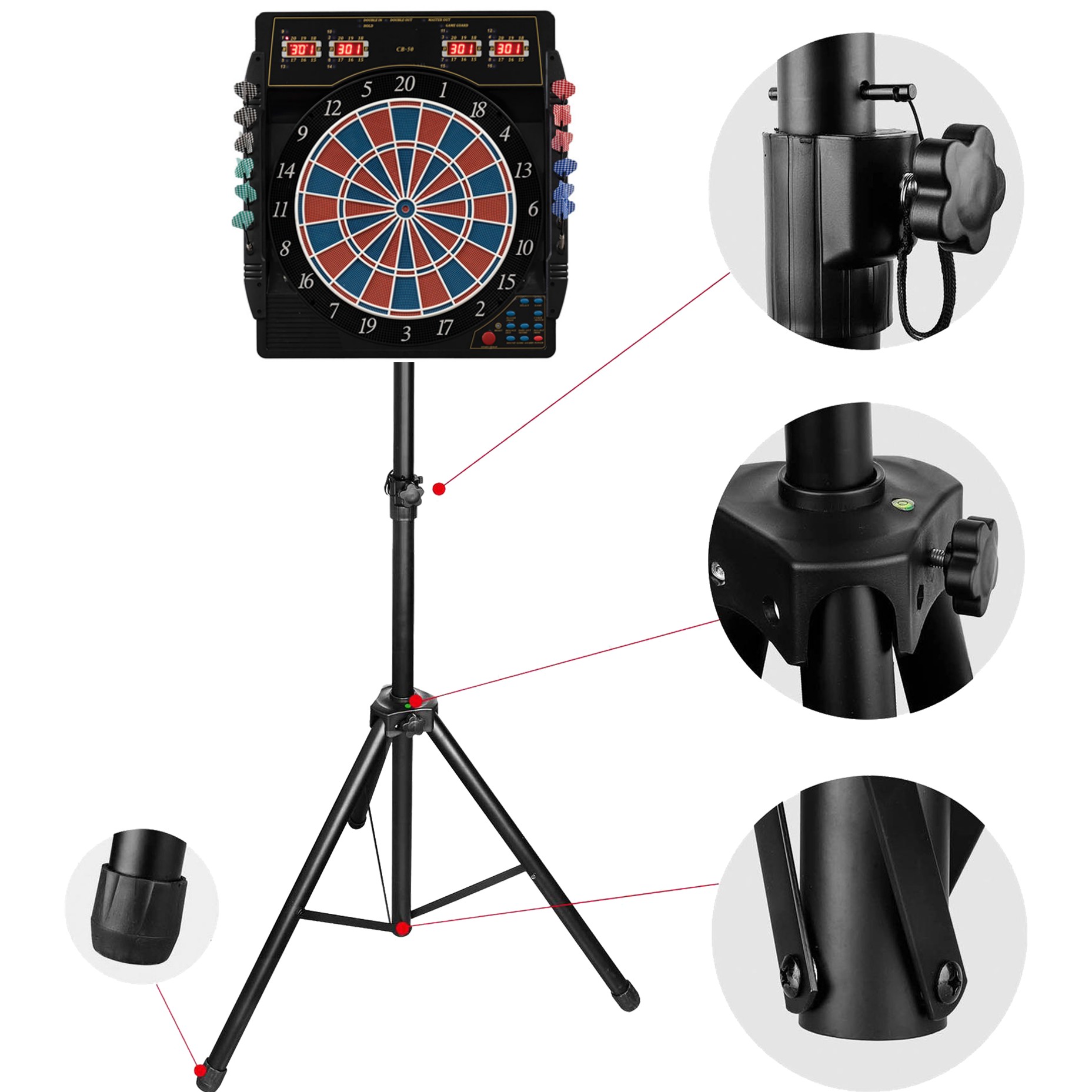 Bullet - Hybrid Dartständer