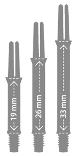 L-Style Two Tone L-Shaft - Black-Blue