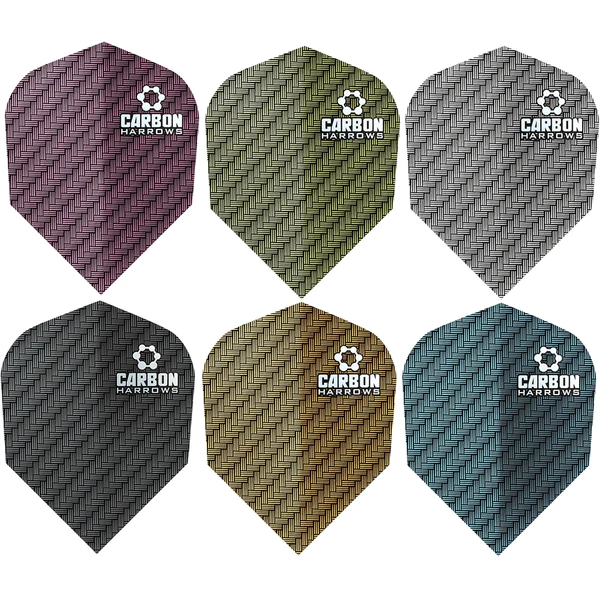Carbon Flights Harrows - Silver