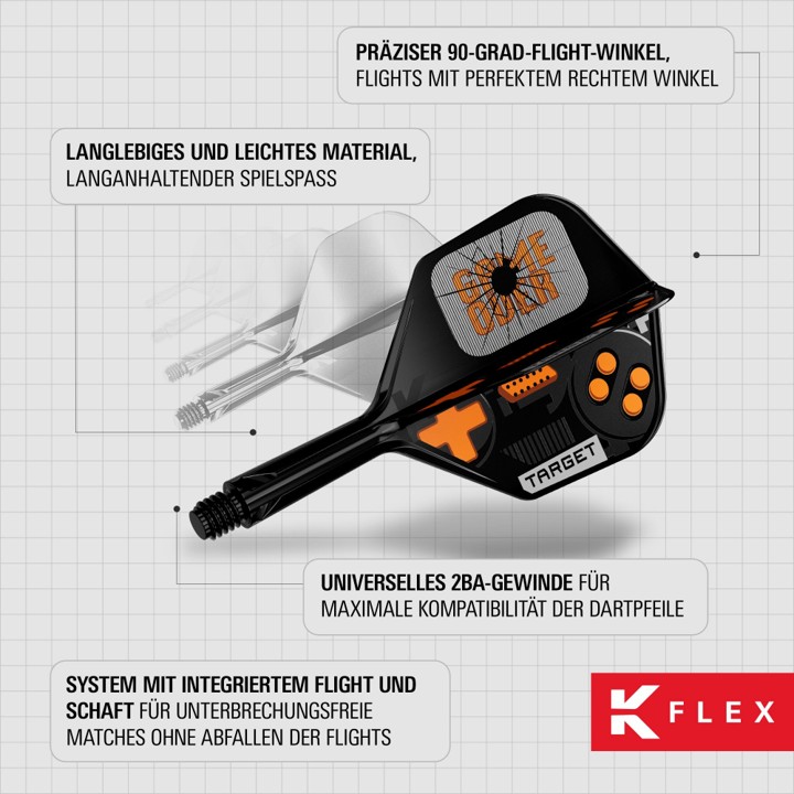 Target K-Flex No6 Flight System - Game over