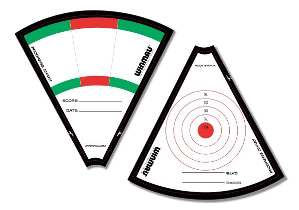 Simon Whitlock Traingsringe - Winmau Practice Rings