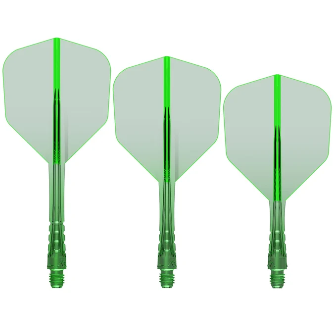 Mission - Force 90 Vortex - Flight-Shaftsystem - Small No6 - Neon grün