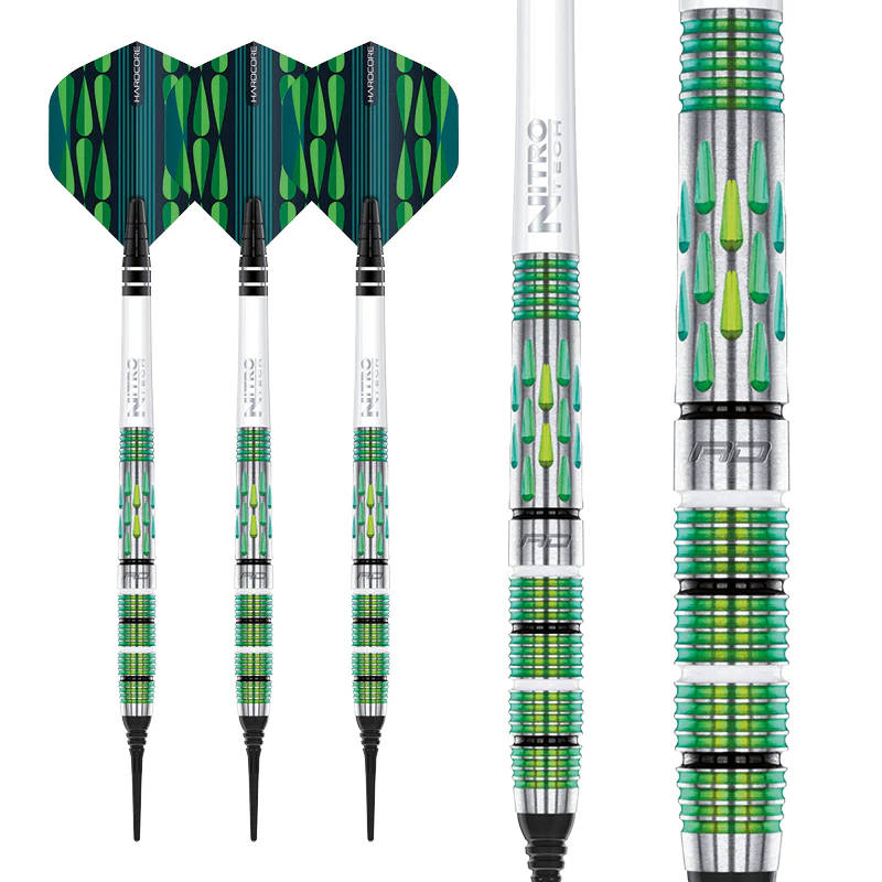 Artura 1 Shocking Green RedDragon - Softdart