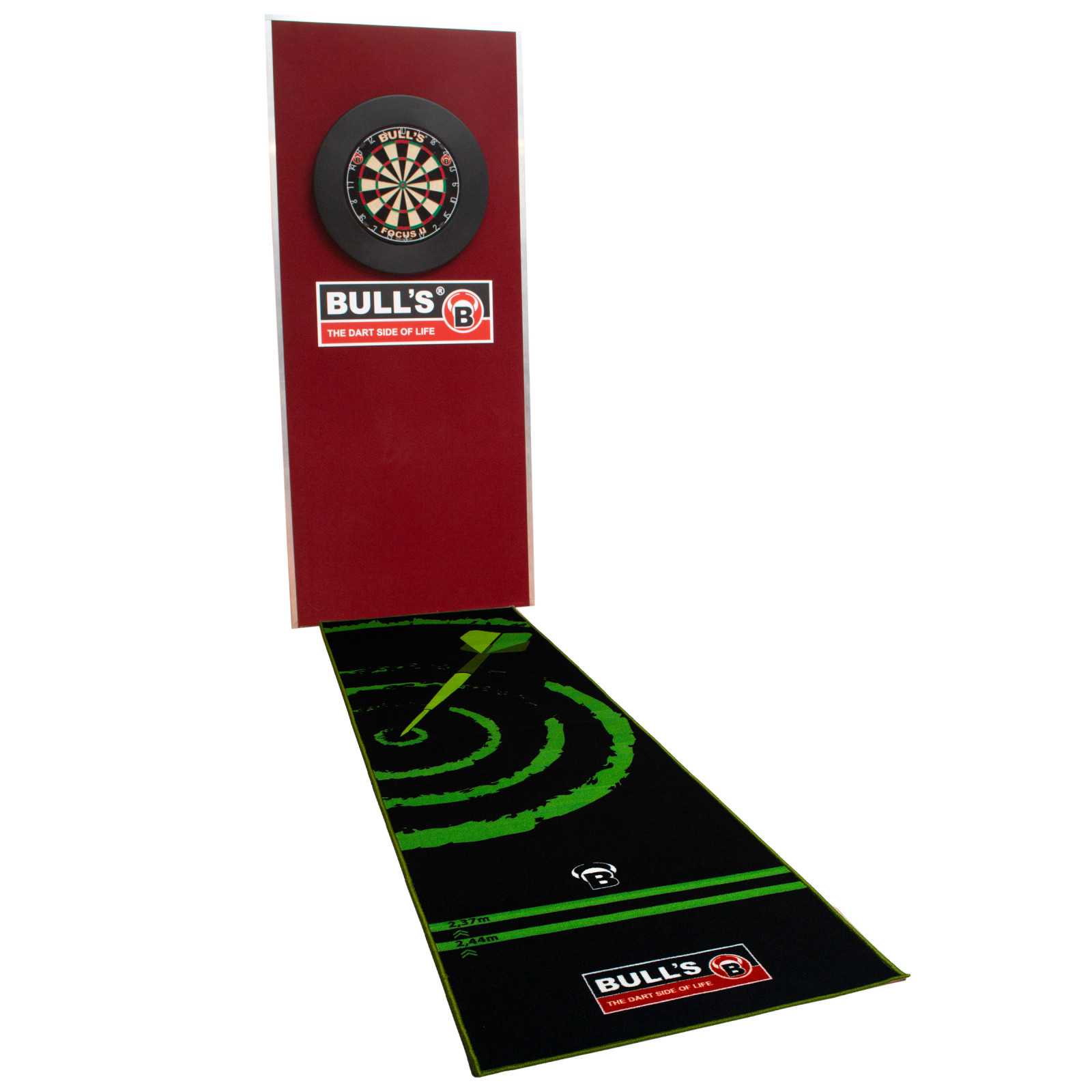 Bull's Carpet Mat "140" Dartmatte - Green