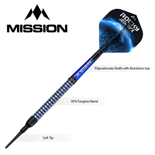 Josh Rock Darts v1 - 95% - Rocky - Misson Softdart