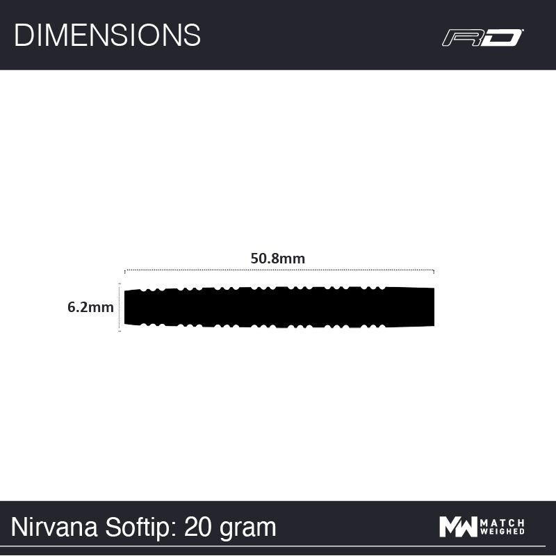 Nirvana RedDragon - Softdart