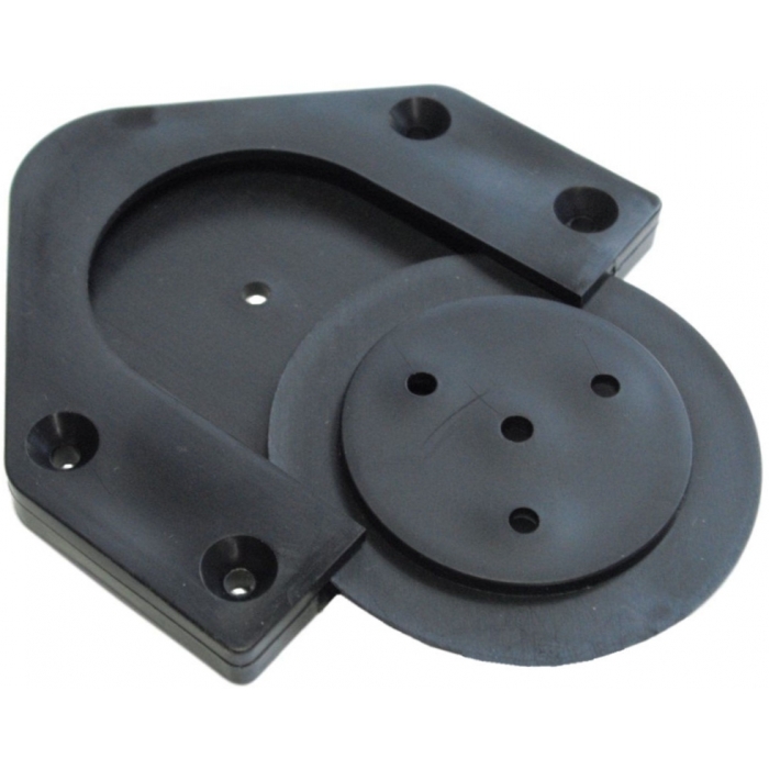 Wandhalterung Bull's NL Profix Bristle Board - schwarz