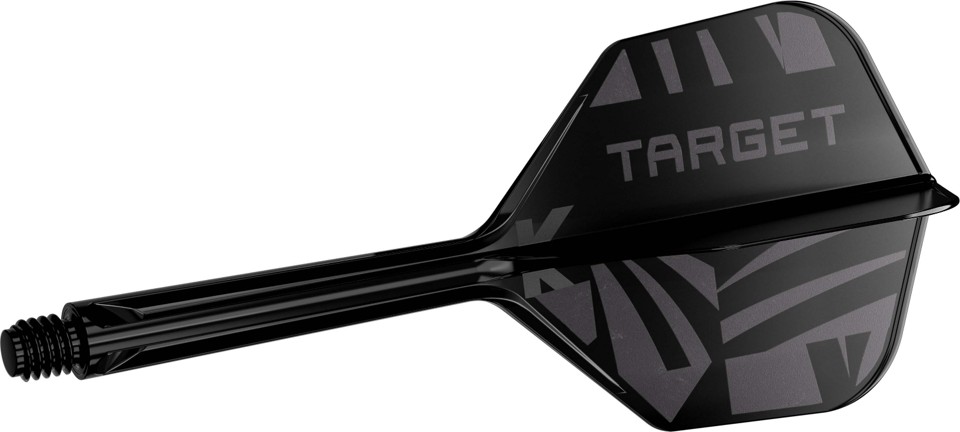 Target K-Flex No6 Logo Flight System - Black