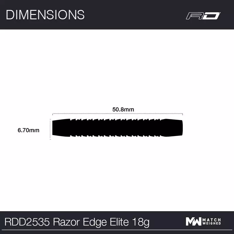 Razor Edge Elite RedDragon - Softdart