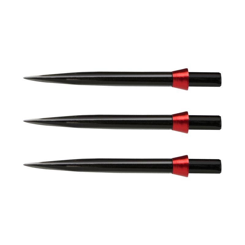 RedDragon Specialist Dart Points - Black with Red Trident