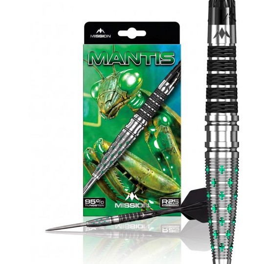 Mission Mantis Darts Set - 95% Tungsten - Steeldart