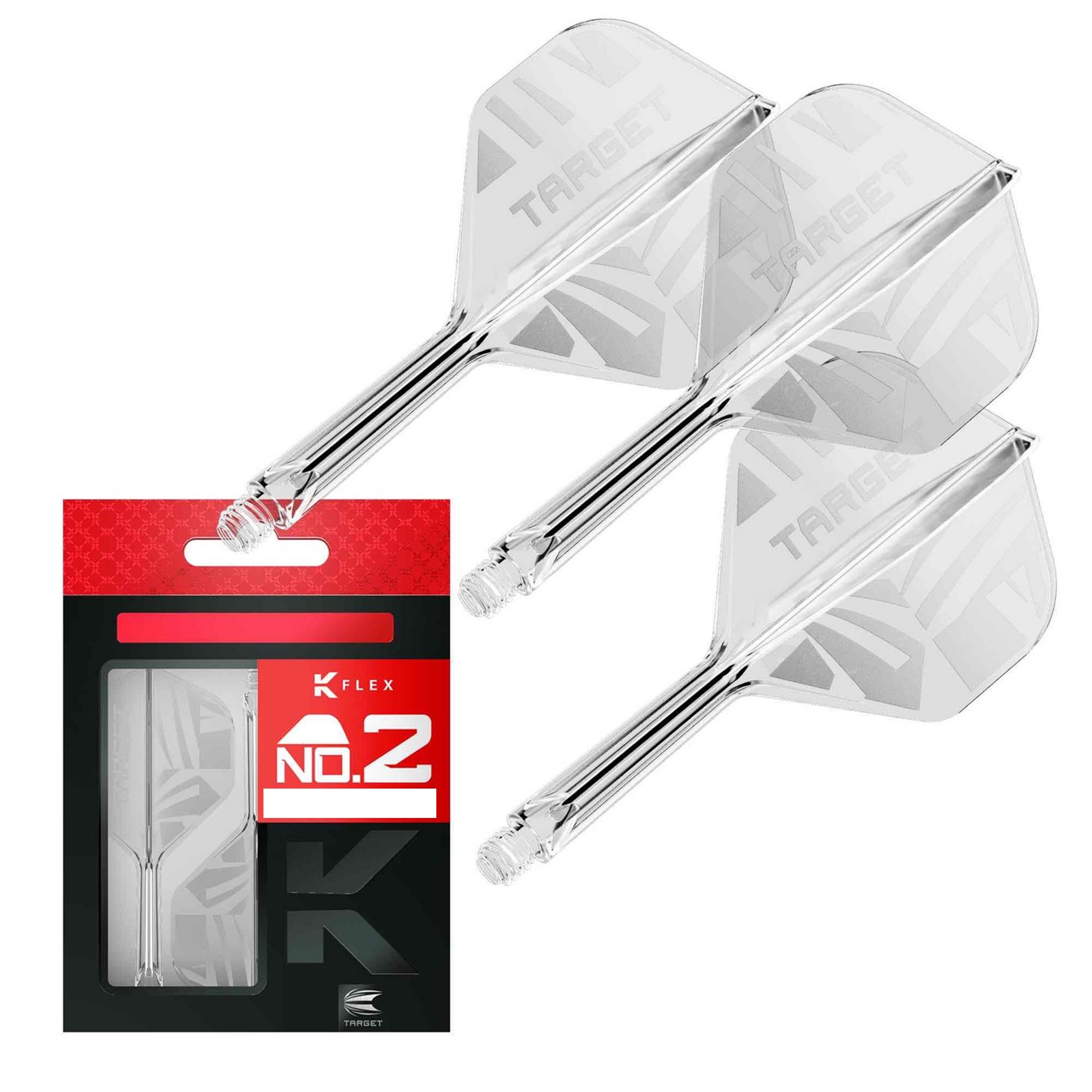 Target K-Flex No2 Logo Flight System - Clear