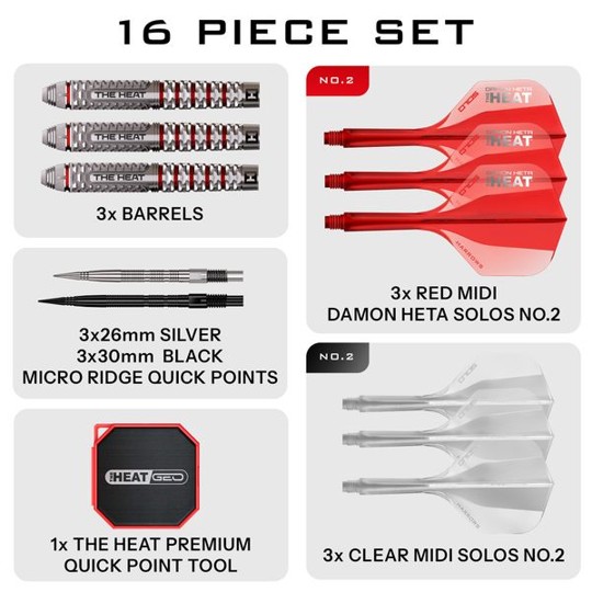 Damon Heta GEO - Harrows 90% QP - Quick Point - Steeldarts