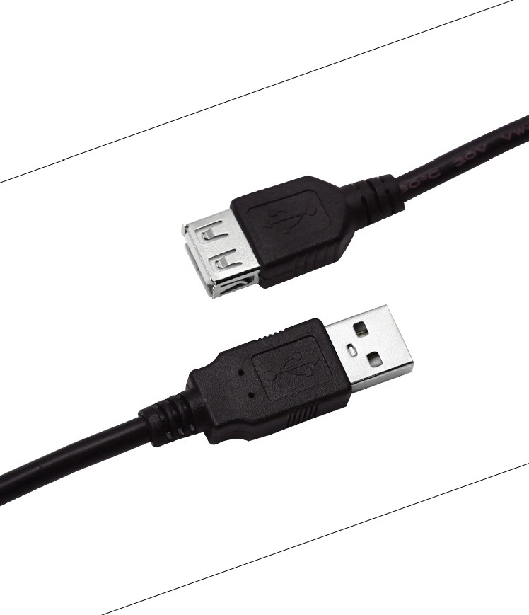 PremiumCord - USB 2.0 Verlängerungskabel 20cm