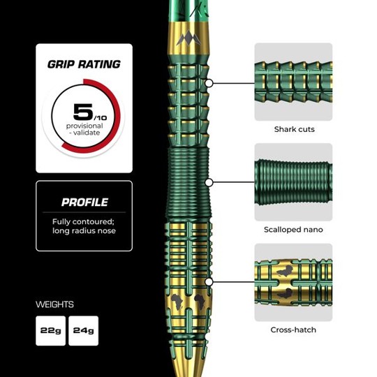 Devon Petersen - The African Warrior - Mission 95% Tungsten - Steeldart