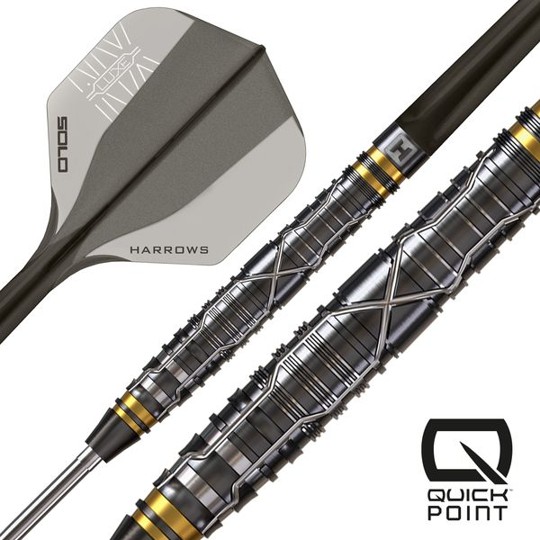 Harrows NX Luxe Tapered 90% QP - Quick Point - Steeldarts