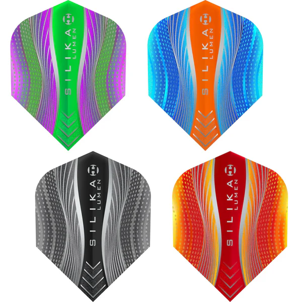 Harrows Silika Dart Flights No.6 - Black