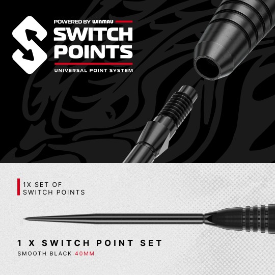 Jonny Clayton ADV-Pro 90% Switch Point Darts RedDragon - Steeldart