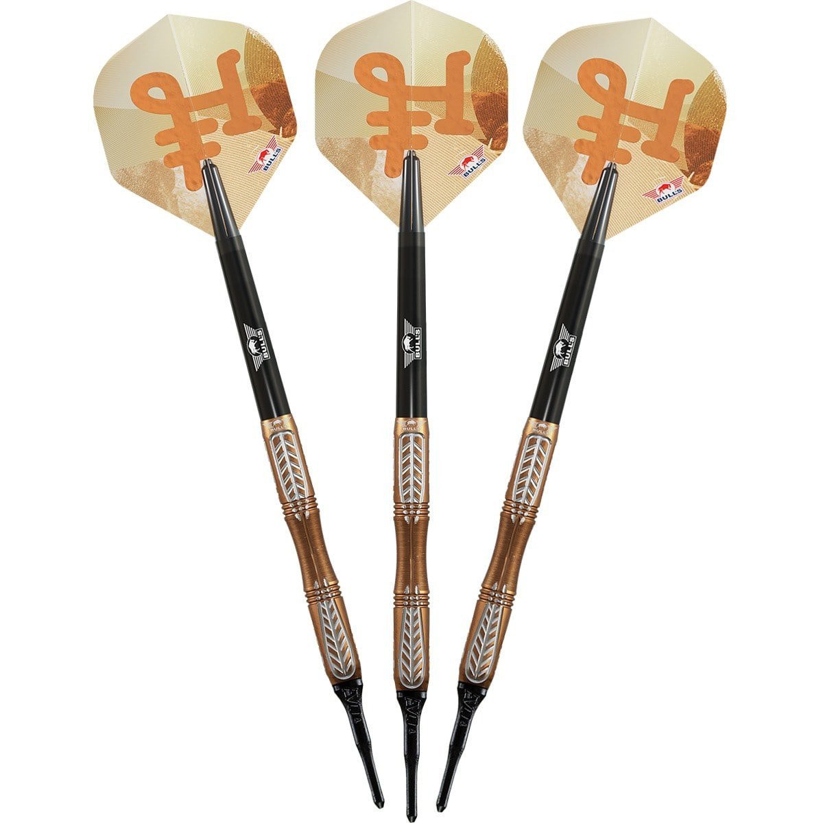 Bull's NL Bronzo True - 90% Tungsten - Softdart