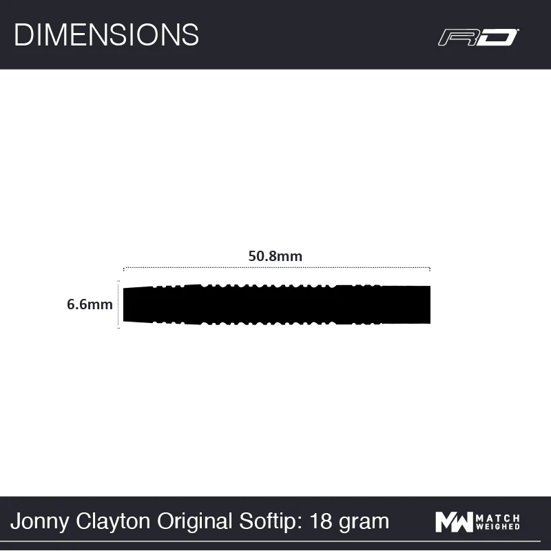 Jonny Clayton Original 2.0 - Softdart