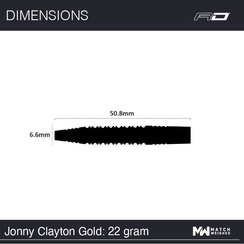 Jonny Clayton Gold -Steeldart