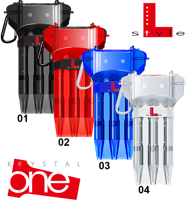 L-Style Krystal One Dart Case - Red