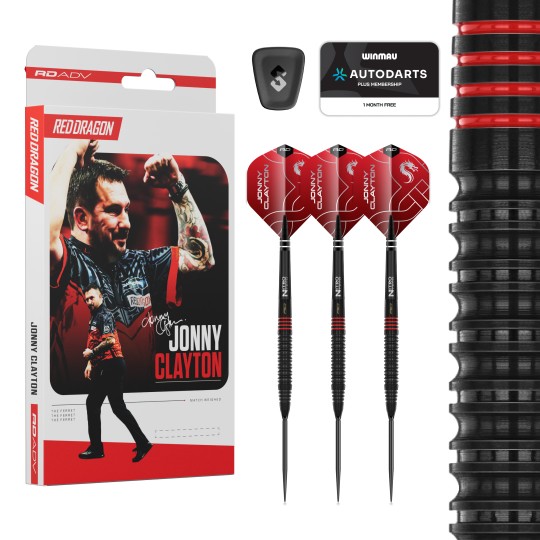 Jonny Clayton ADV-Pro 90% Switch Point Darts RedDragon - Steeldart
