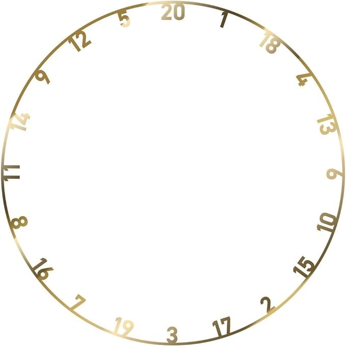 Bull's NL Metal Number Ring Set - 3 Stück