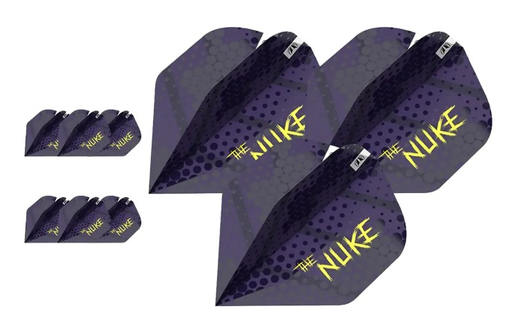 Luke Littler G1 Pro Ultra - 9 Stück Baggad Flights No.2