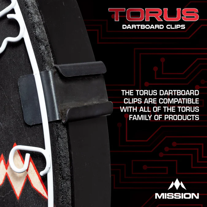 Mission Torus Spare Board Clips - 3er Pack - Ersatzteil