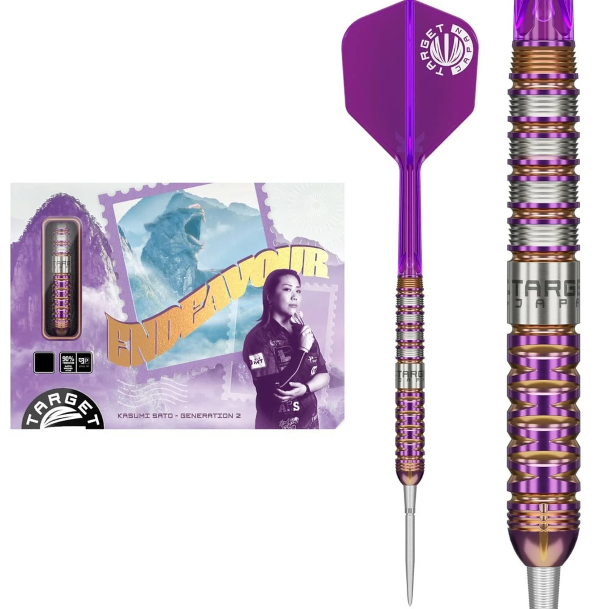 Kasumi Sato Endeavour Gen2 Target Japan Swiss Point - Steeldart