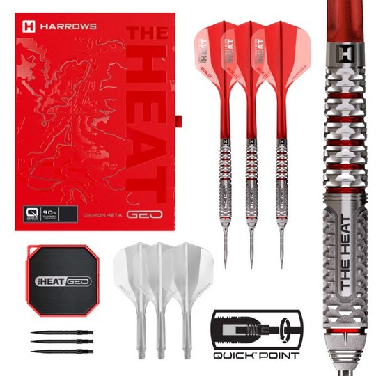 Damon Heta GEO - Harrows 90% QP - Quick Point - Steeldarts
