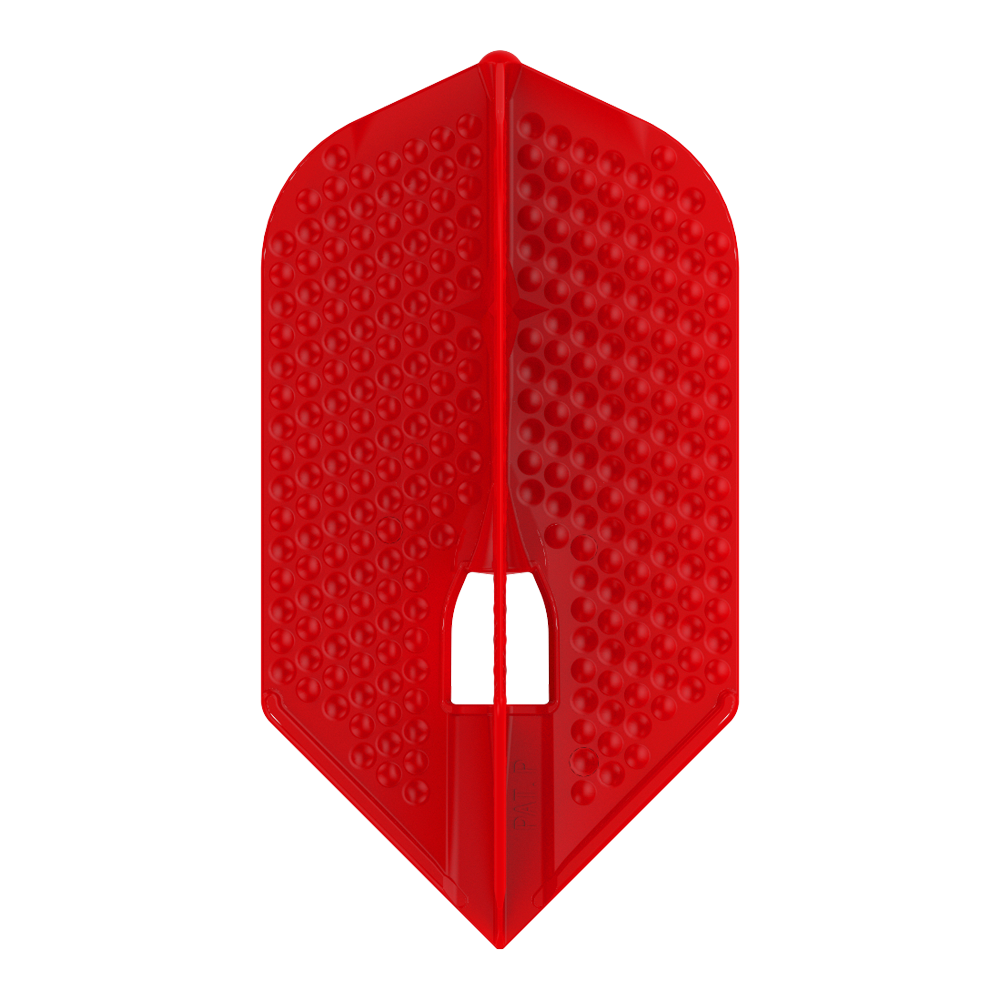 L-Style L6 Pro Champagne Dimple Slim Flights - Red