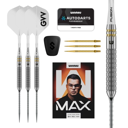Gian van Veen W Max 90% Switch Point Winmau - Steeldart