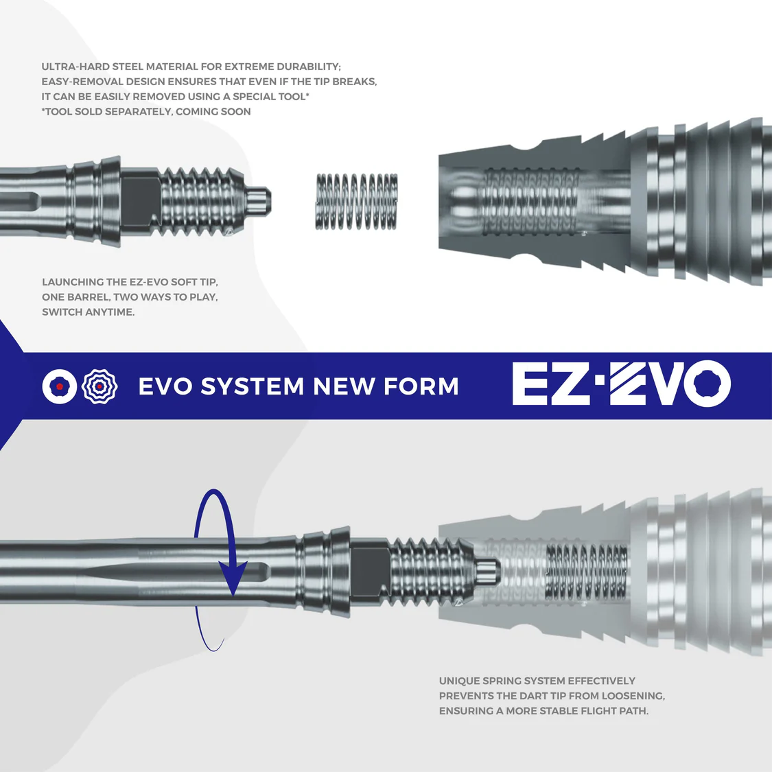 Caliburn EZ-EVO Anti-Loosening Springs - Sicherungsfedern