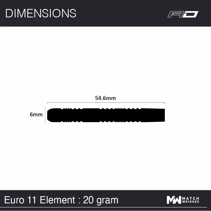 Peter Wright Snakebite Euro 11 Element - Steeldart