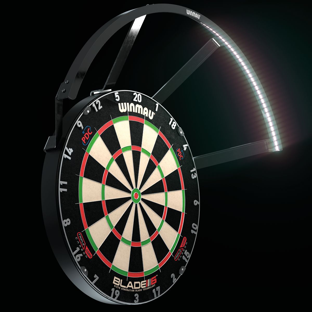 Winmau Polaris 120° LED Dartboard Light