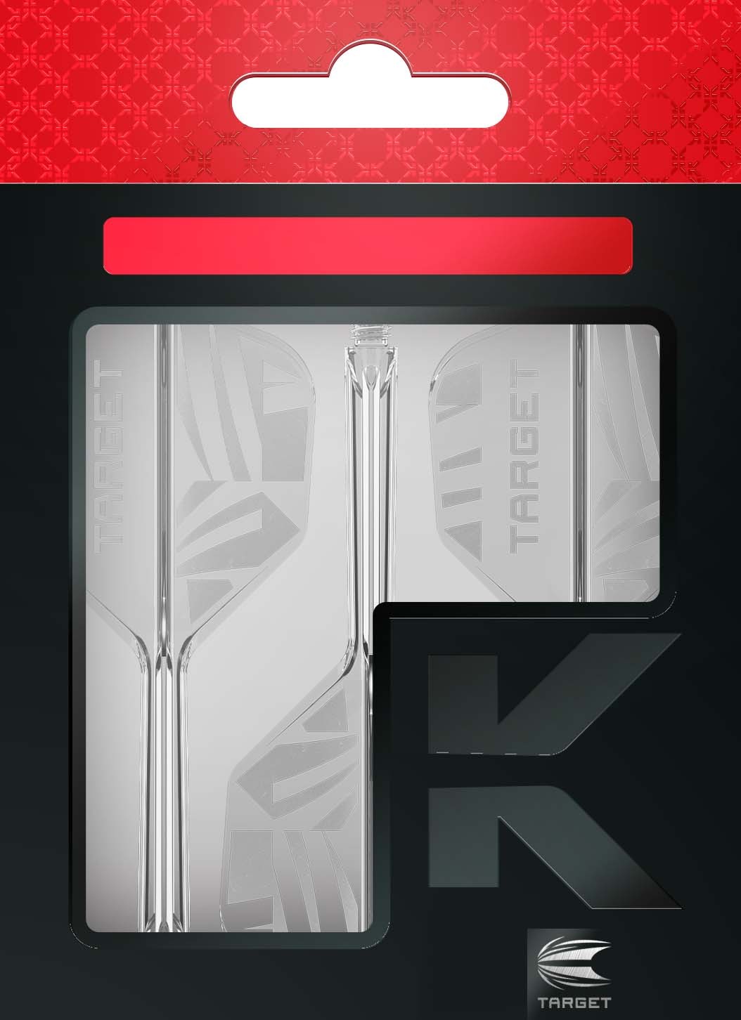 Target K-Flex No6 Logo Flight System - Clear