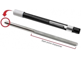 Winmau Diamond Point Sharpener - Black