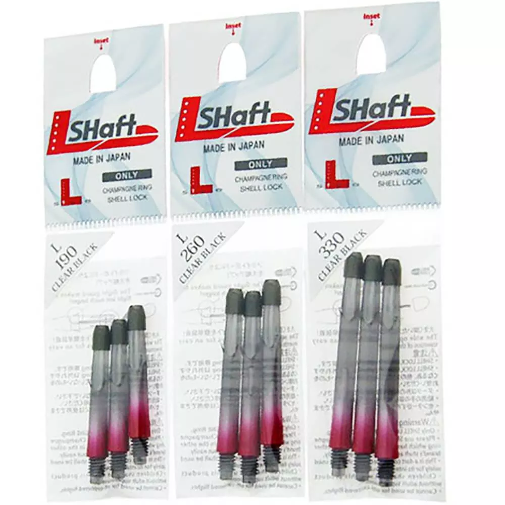 L-Style Two Tone L-Shaft - Black-Red