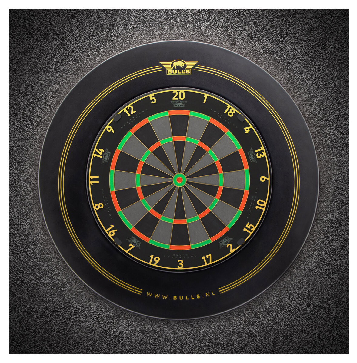 Bull's NL Advantage Black Edition Steeldartscheibe - Dartboard