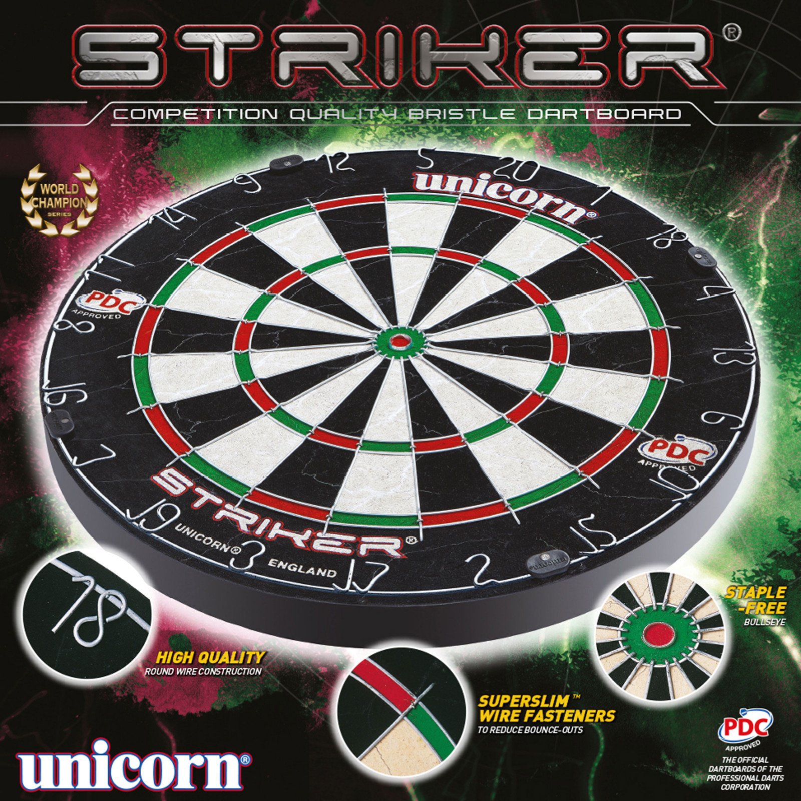 Unicorn Striker Bristle Board