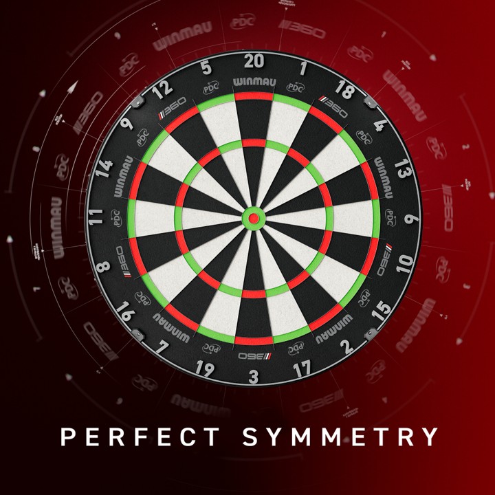 Winmau Blade 6 TC 360 PDC Carbon Dartboard