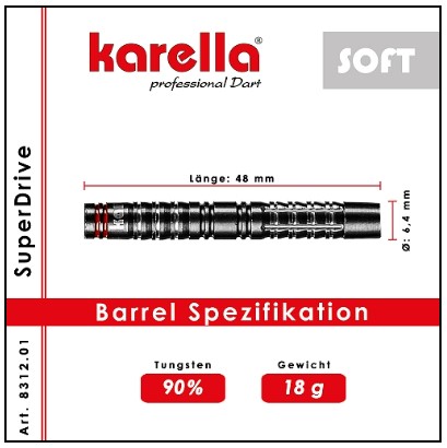SuperDrive Karella - Softdart