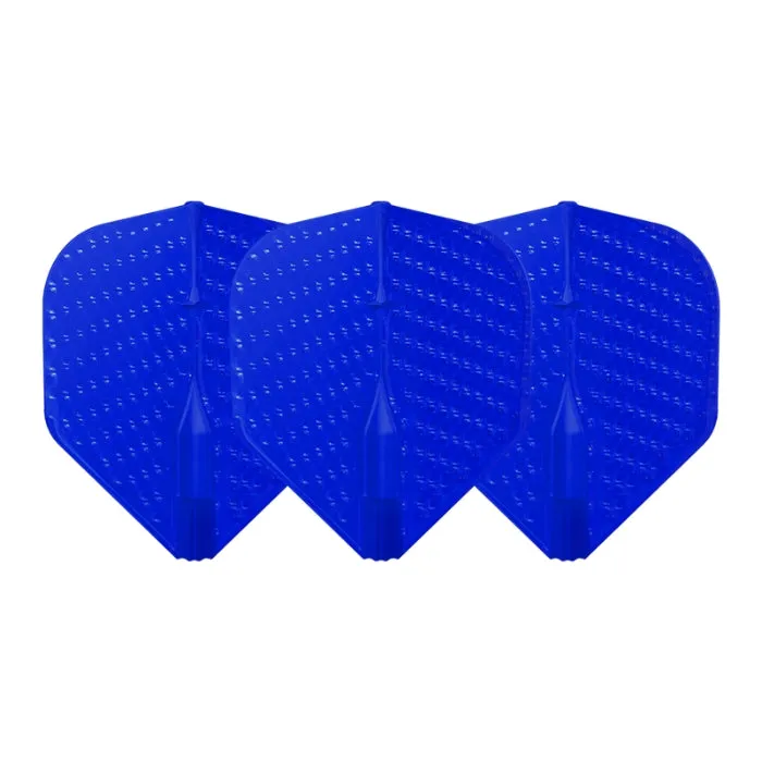 L-Style L1EZ Dimple Standard Flights - Blue