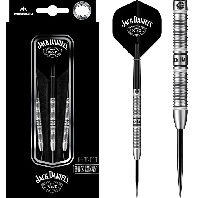 Jack Daniels Old NO7 - Mission Ringed - Steeldart