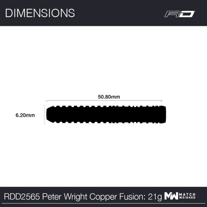 Peter Wright Copper Fusion - Steeldart