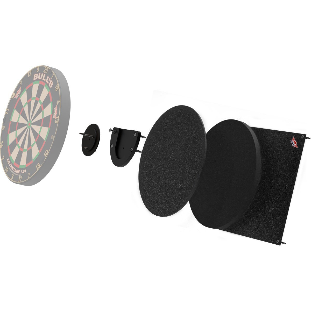 Bull's NL Dartboard Silencer - Dartboard Schallschutz