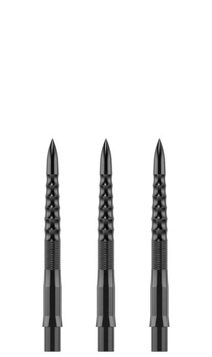 Caliburn Wechselspitzen Dart Points - Ripple - Black